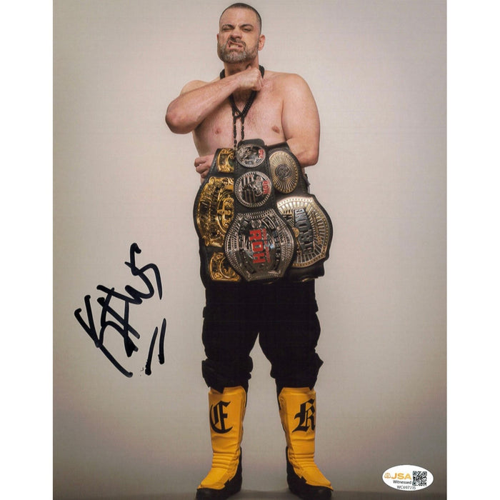 Eddie Kingston 8x10 Promo - JSA Autographed