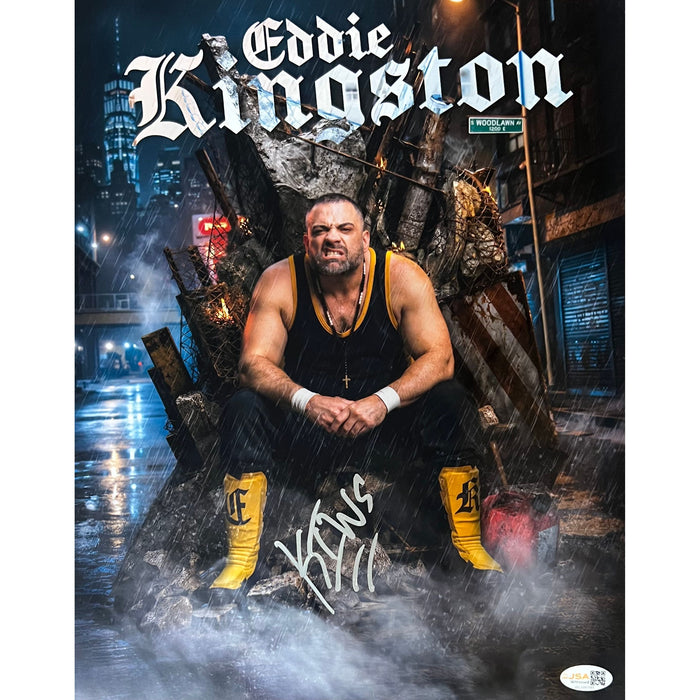 Eddie Kingston 11x14 Metallic Poster - JSA Autographed