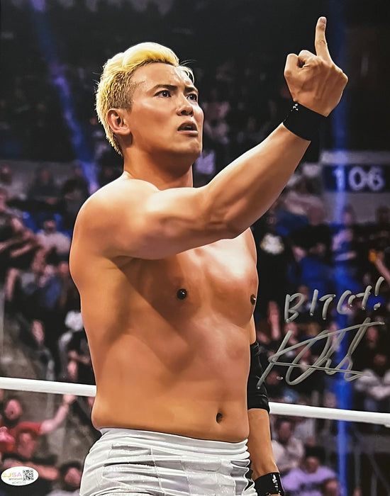Kazuchika Okada 11 x 14 Poster - JSA Autographed