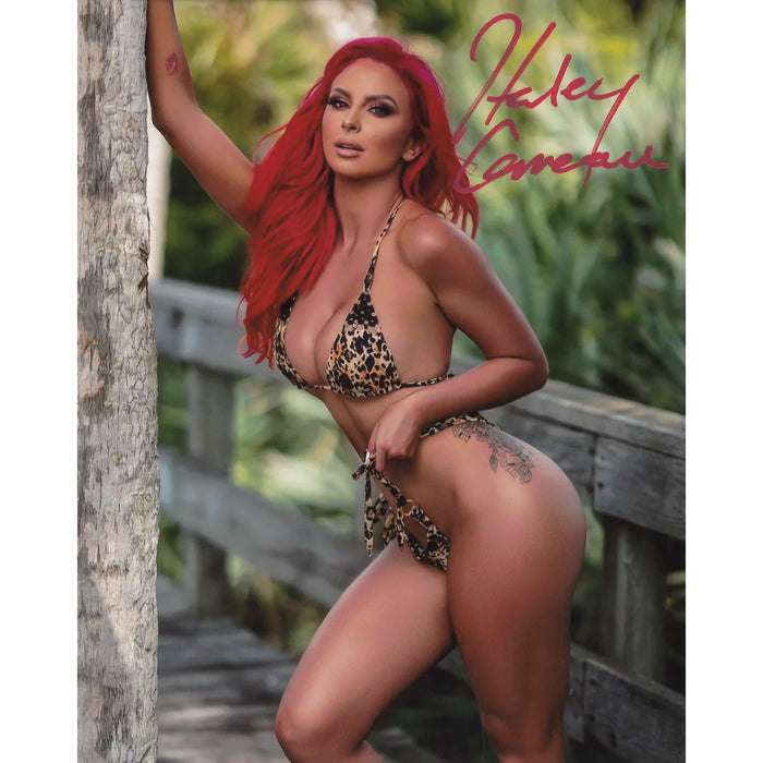Harley Cameron Outside 8 x 10 Promo - AUTOGRAPHED