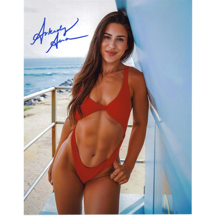 Arkady Aura Bay Watch 8x10 Promo - AUTOGRAPHED