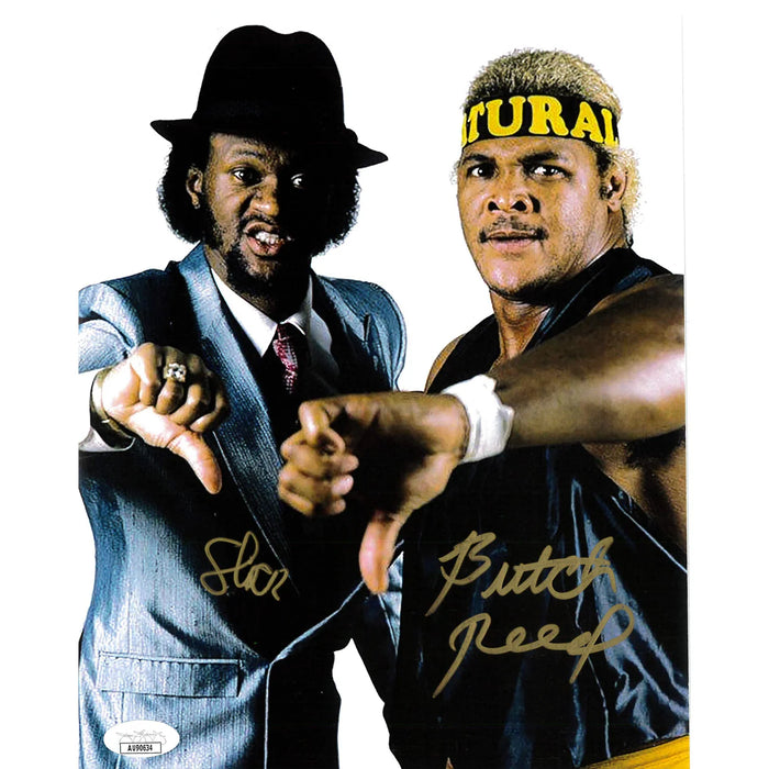 Slick and Butch Reed 8x10 JSA - Autographed