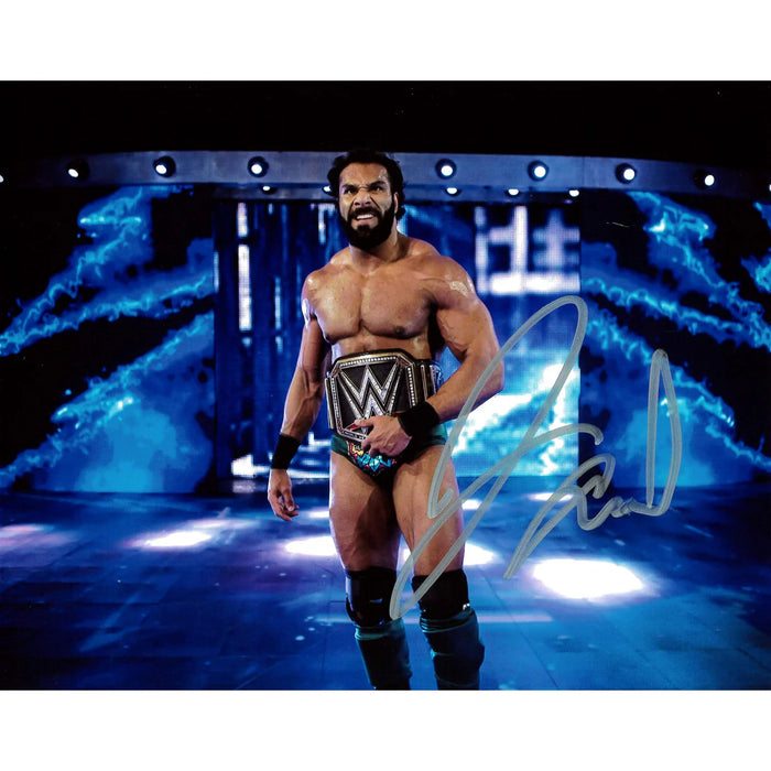 Jinder Mahal WWE Champ Entrance 8x10 - Autographed