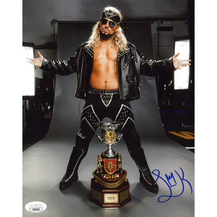 Lexis King Heritage Cup 8x10 JSA Autographed