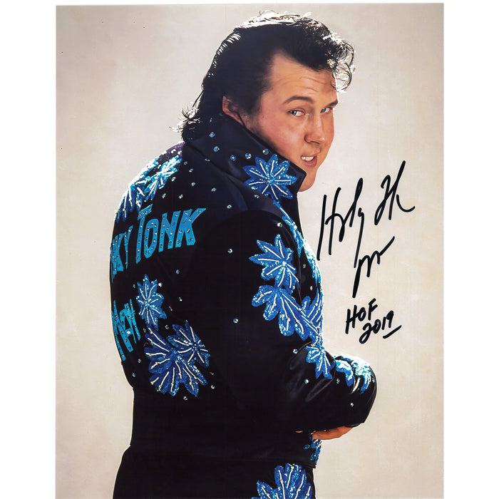 Honky Tonk Man Over Shoulder 8x10 Promo - AUTOGRAPHED