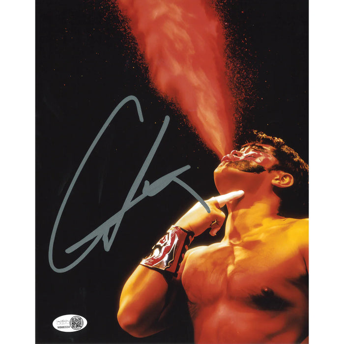 Great Muta Red Mist 8 x 10 Promo - JSA AUTOGRAPHED
