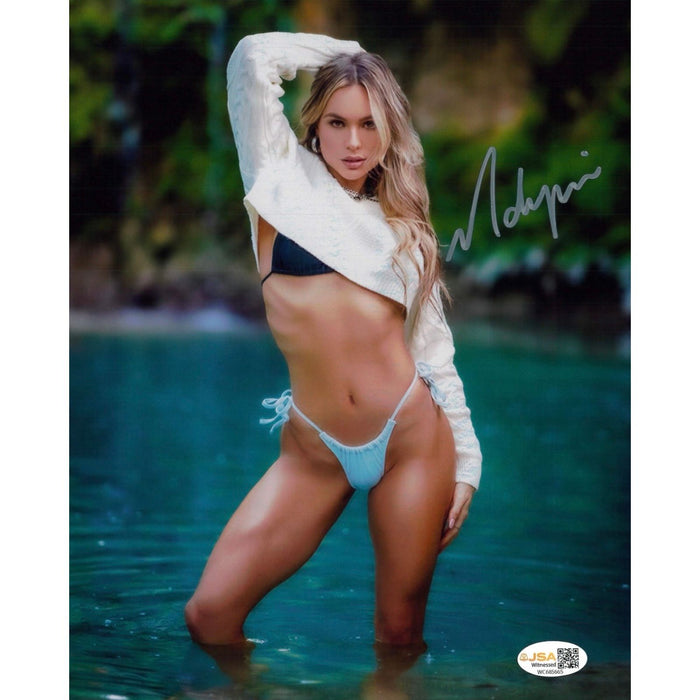Maxine Dupri 8x10 Metallic Promo - JSA Autographed