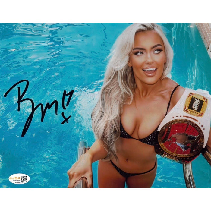 Blake Monroe 8x10 Metallic Promo - JSA Autographed