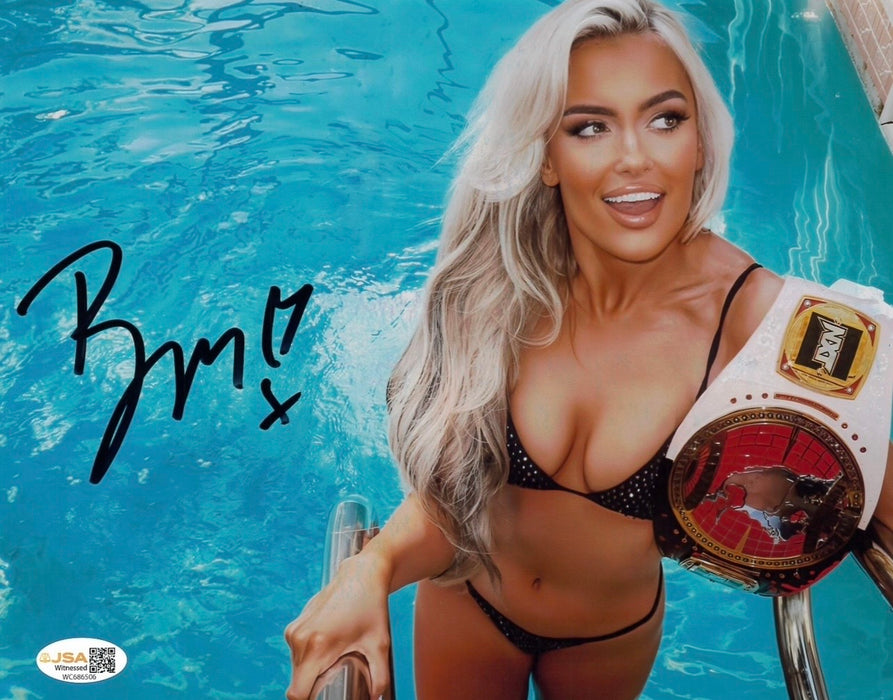 Blake Monroe 8x10 Metallic Promo - JSA Autographed