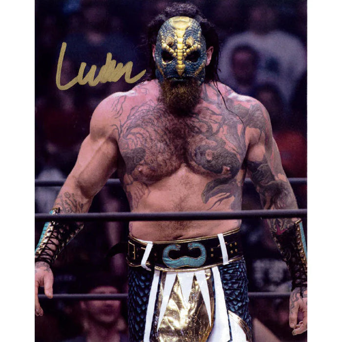 Luchasaurus 8x10 Promo - Autographed