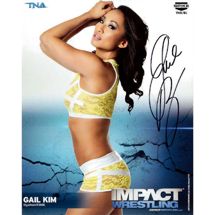 Gail Kim 8x10 Impact Promo - Autographed