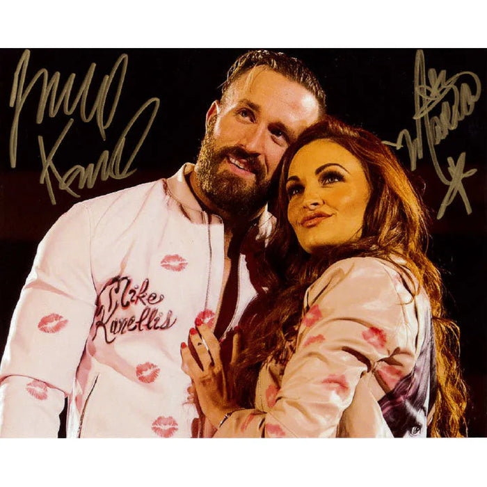 Mike and Maria Kanellis 8x10 Promo - Autographed