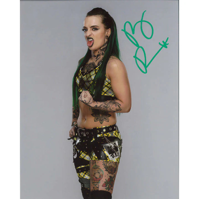 Ruby Riott Fist Pose 8 x 10 Promo - Autographed