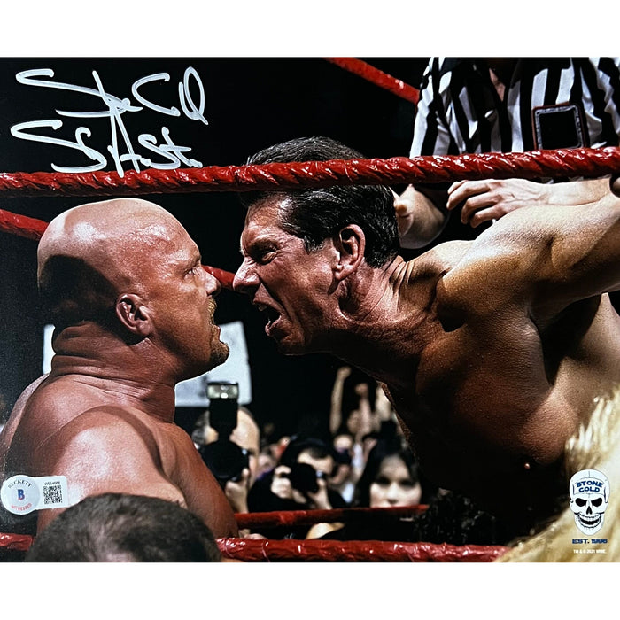 Stone Cold Steve Austin Promo - Beckett Autographed