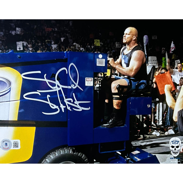Stone Cold Steve Austin Promo - Beckett Autographed