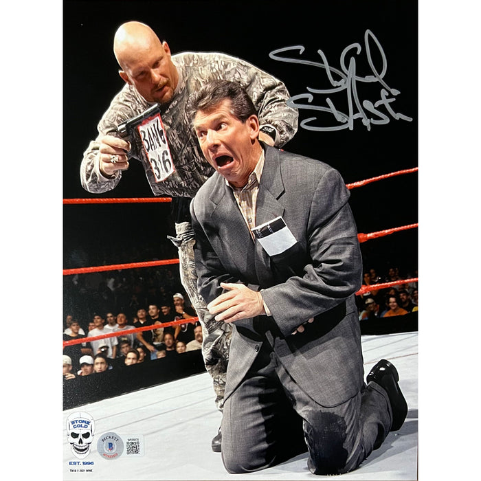 Stone Cold Steve Austin Promo - Beckett Autographed