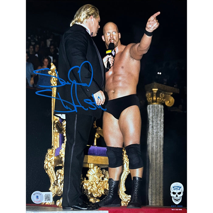 Stone Cold Steve Austin Promo - Beckett Autographed