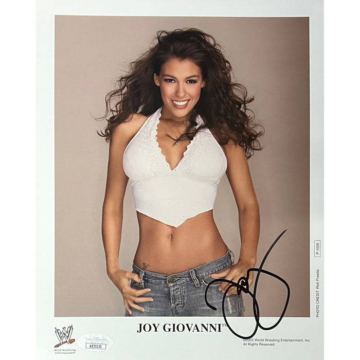 Joy Giovanni 8 x 10 P Series Promo - JSA Autographed