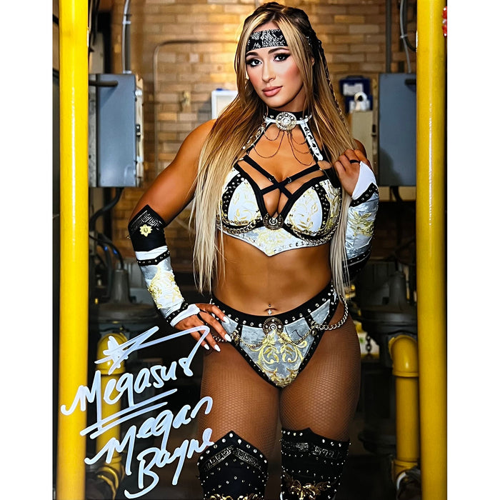 Megan Bayne Metallic 8x10 Promo - Autographed