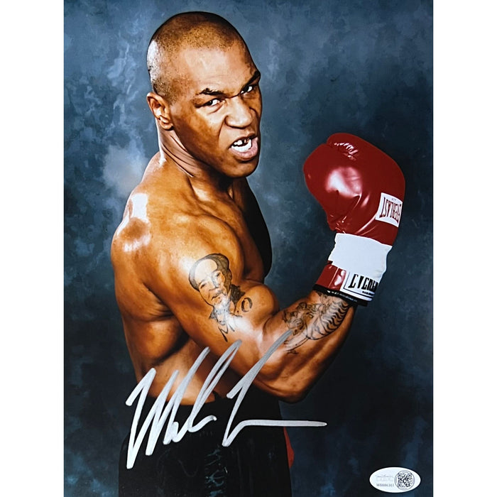 Mike Tyson 8x10 Promo - JSA Autographed