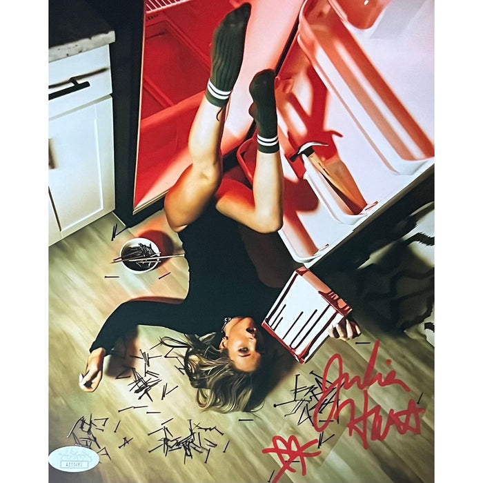 Julia Hart Metallic 8x10 Promo - JSA Autographed