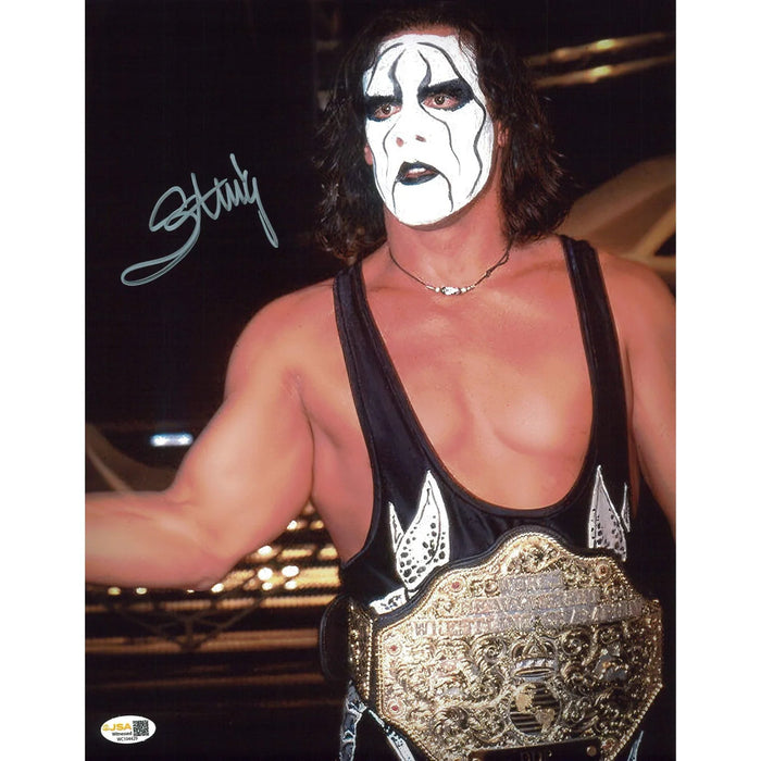 Sting 8x10 Promo - JSA Autographed