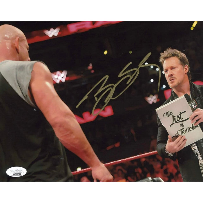 Bill Goldberg List of Jericho 8 x 10 Promo - JSA AUTOGRAPHED