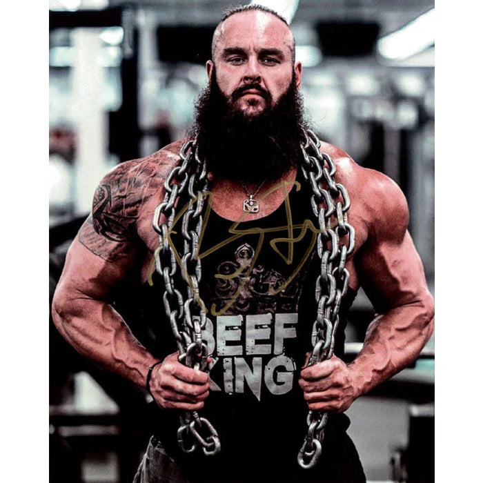 Braun Strowman 8x10 Promo - Autographed