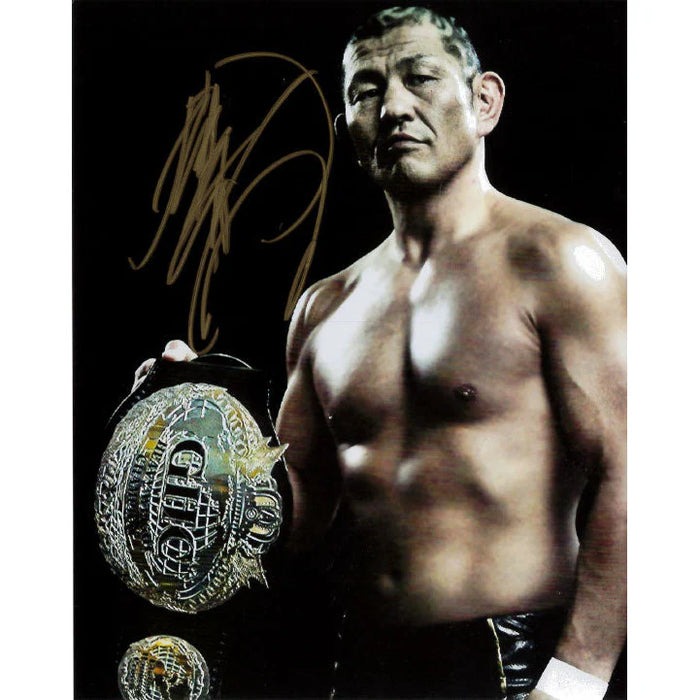 Minoru Suzuki 8x10 Promo - Autographed