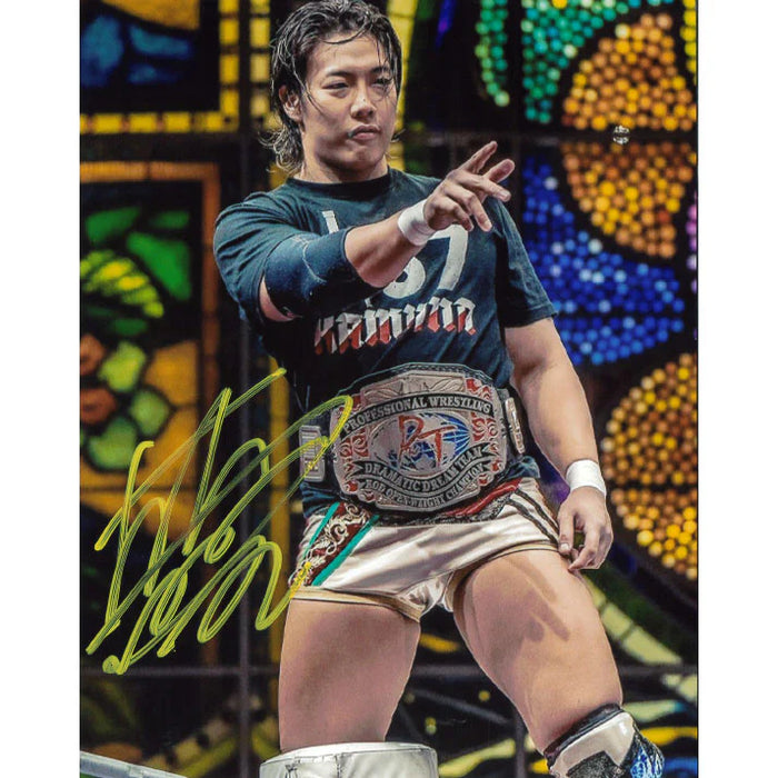 Konosuke Takeshita 8x10 Promo - Autographed