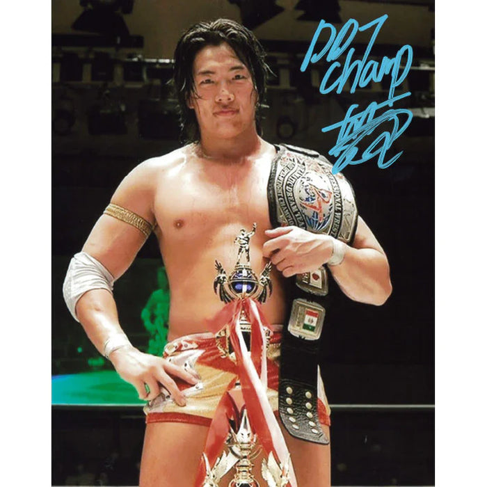 Konosuke Takeshita 8x10 Promo - Autographed