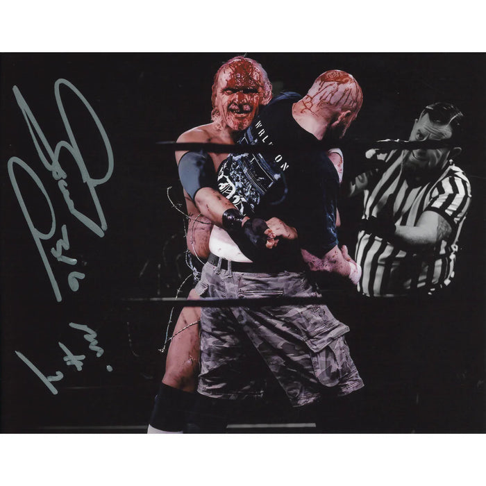 George South Bear Hug 8 x 10 Promo - Autographed