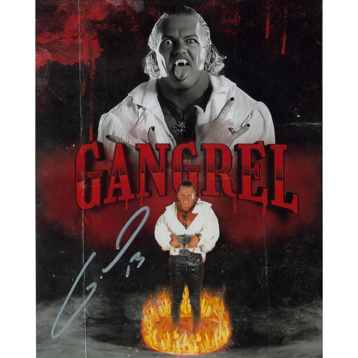 Gangrel 8x10 Metallic Promo - Autographed