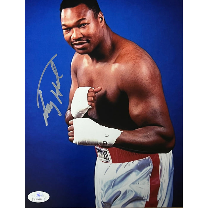 Larry Holmes Promo - JSA Autographed