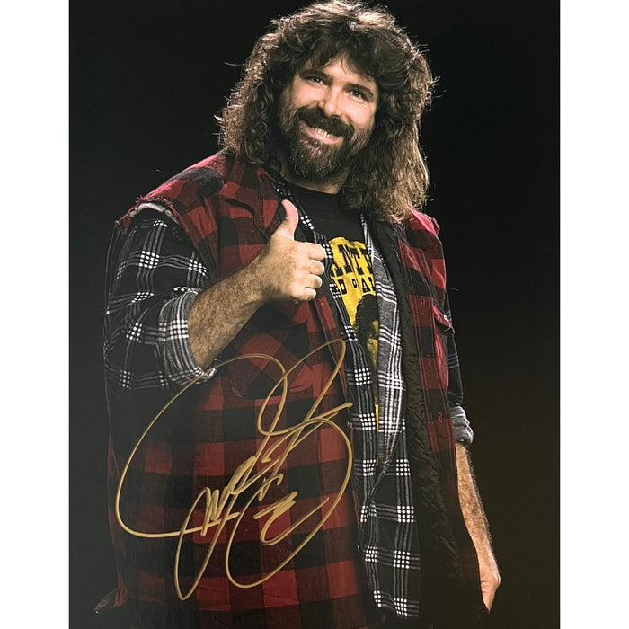 Mick Foley 8x10 Promo - Autographed
