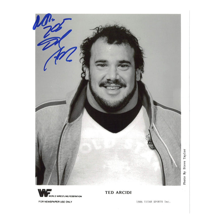 Ted Arcidi 8x10 Promo ( RP ) - Autographed