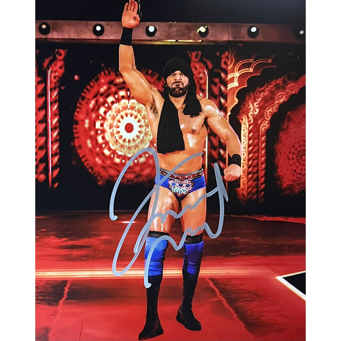 Jinder Mahal 8x10 Promo - Autographed