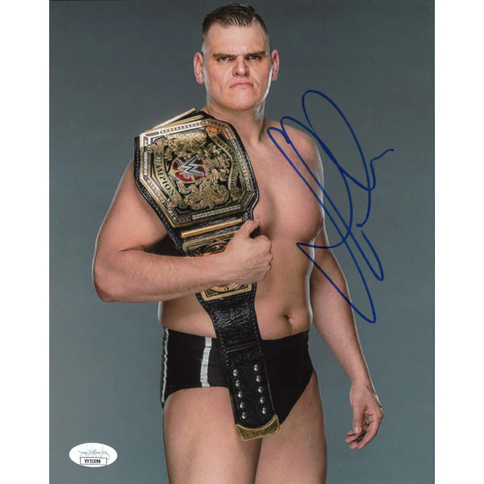 Walter UK Title Grey BG 8 x 10 Promo - JSA AUTOGRAPHED