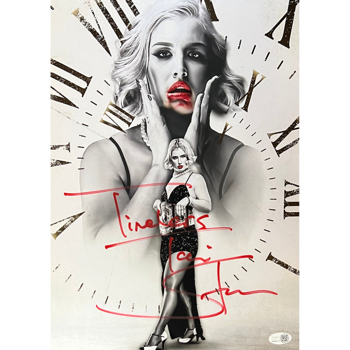 Timeless Toni Storm 11x14 Metallic Poster - JSA Autographed