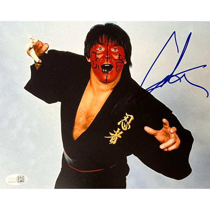 The Great Muta 8x10 Promo - JSA Autographed