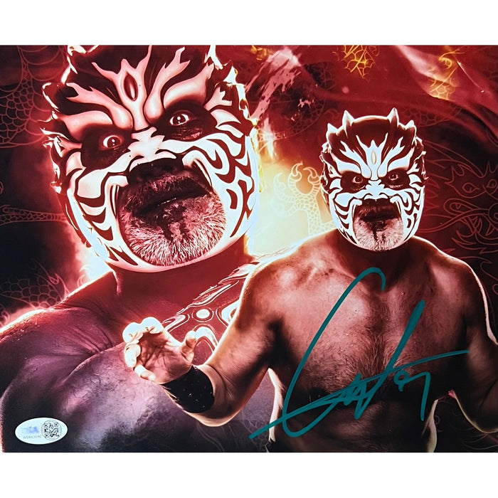 The Great Muta 8x10 Promo - JSA Autographed