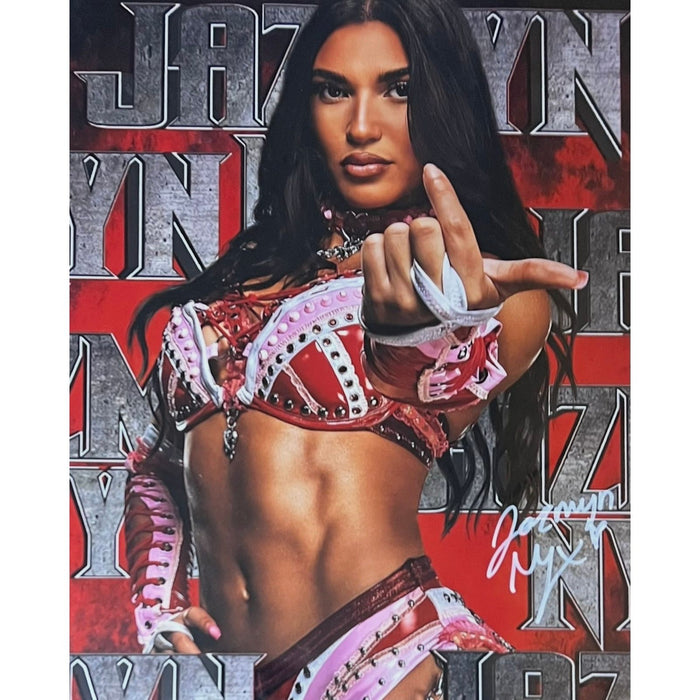 Jazmyn Nyx Metallic 8x10 Promo - Autographed