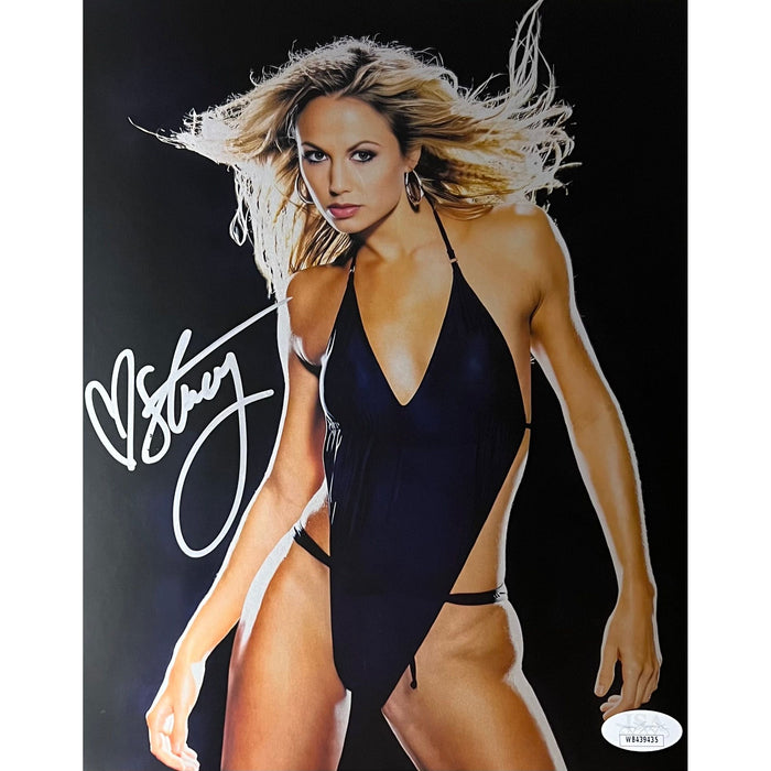 Stacy Keibler 8x10 Metallic Promo - JSA Autographed