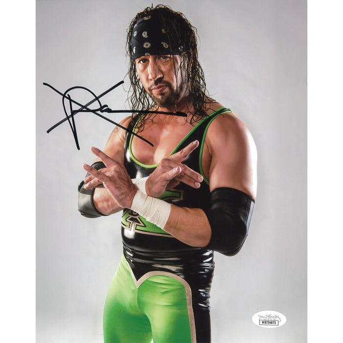 Sean Waltman as X-Pac White BG 8 x 10 Promo - JSA AUTOGRAPHED