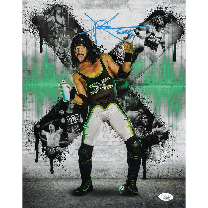 Sean Waltman X-Pac Collage AsylumGFX METALLIC 11 X 14 Poster - JSA AUTOGRAPHED