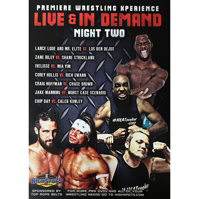 PWX - Live & In Demand Night 2 - 2013 DVD-R