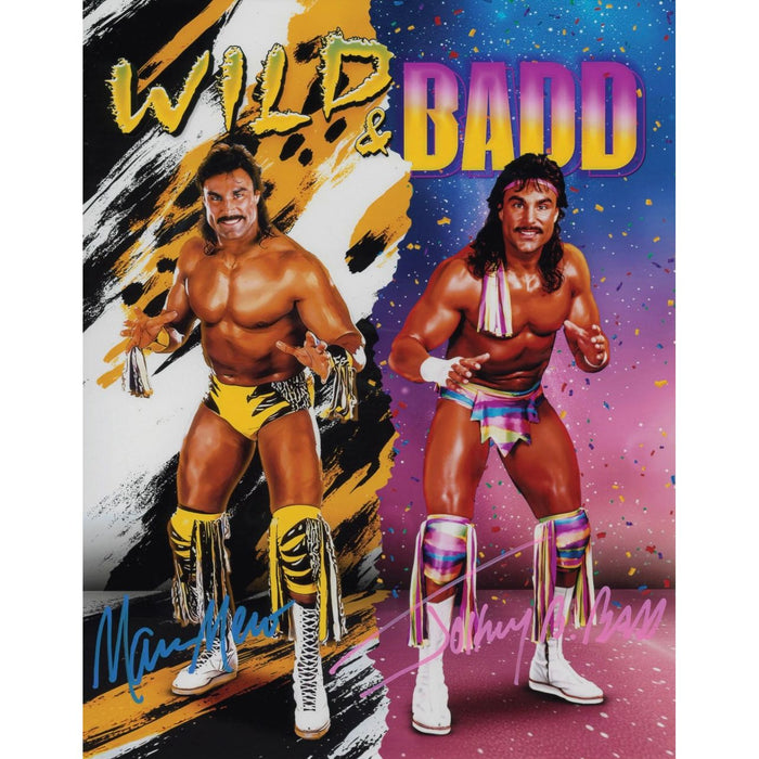 Marc Mero AsylumGFX METALLIC 8 x 10 Promo - DUAL AUTOGRAPHED