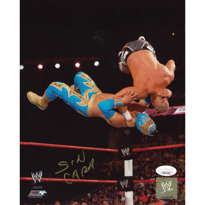 Sin Cara Spanish Fly PF 8 x 10 Promo - JSA AUTOGRAPHED