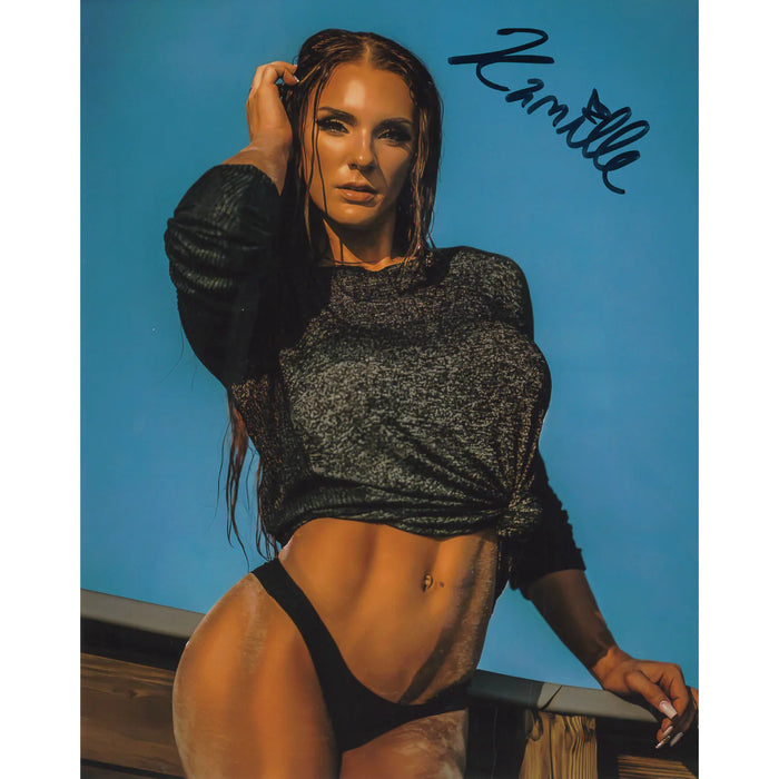 Kamille Blue Sky 8 x 10 Promo - AUTOGRAPHED