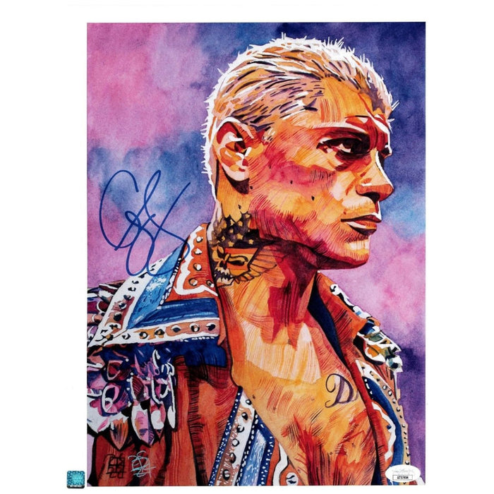 Cody Rhodes Recurring Nightmare Schamberger 11 x 14 Poster - JSA AUTOGRAPHED